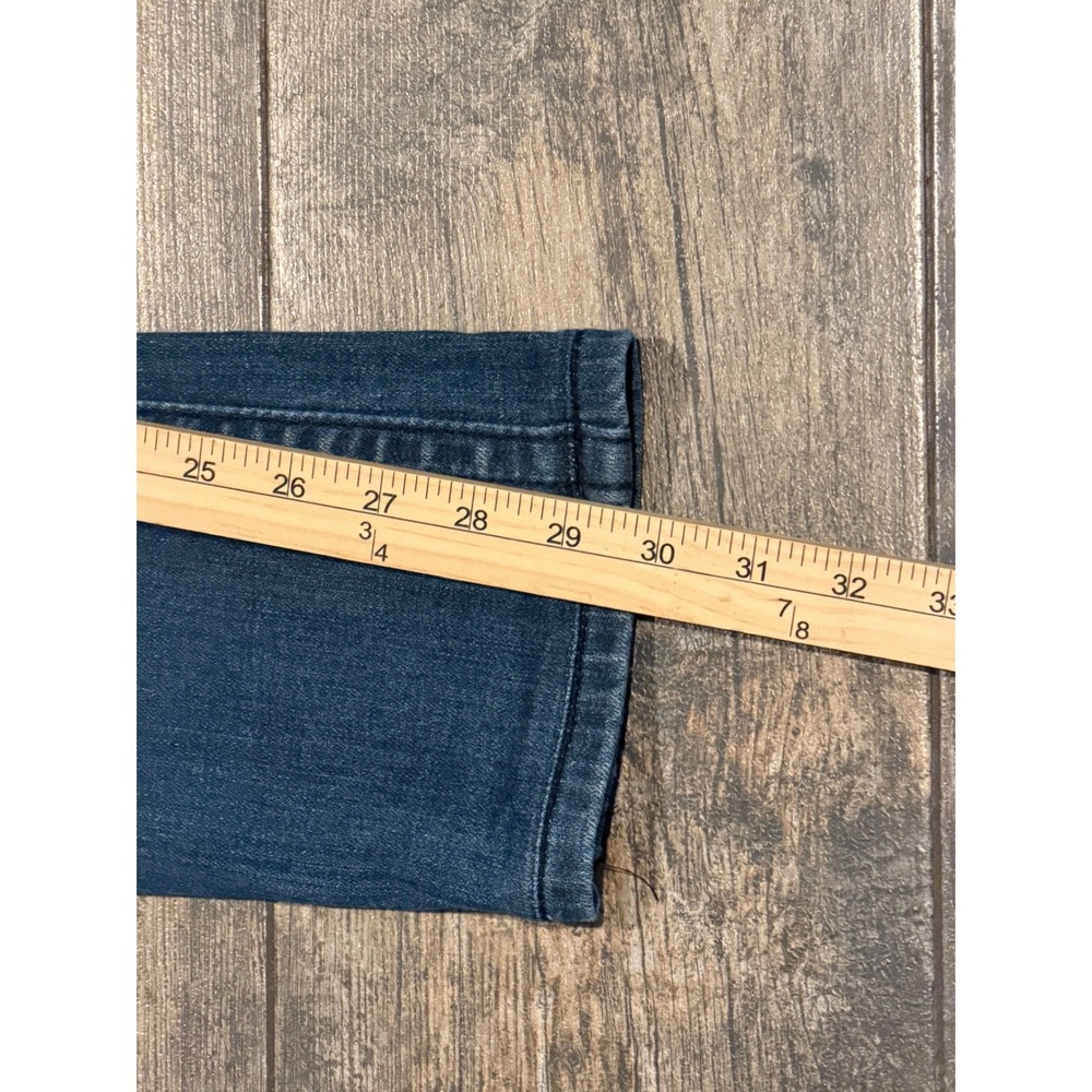 Miss Me Embellished Bling Bootcut Jeans Low Rise 28x34 (28x30) Western Y2K BKE - Picture 10 of 11